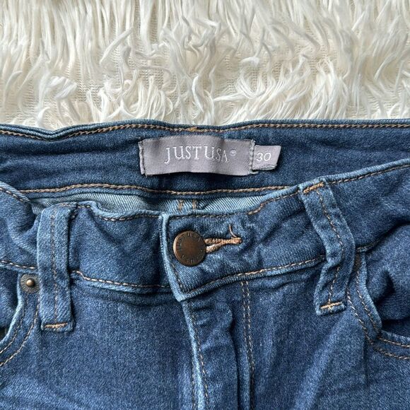 Just USA Dark Blue Skinny Jeans - Picture 5 of 5